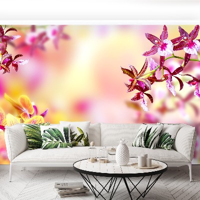 Mural de parede Rosa Orquídea