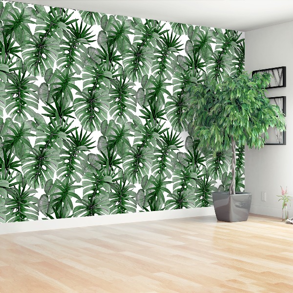 Mural de parede Monstera tropical