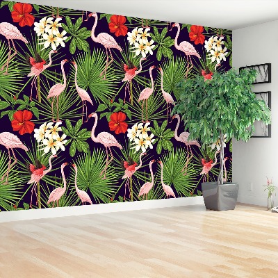 Papel de parede Plantas de flamingos