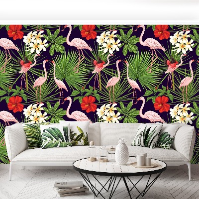 Papel de parede Plantas de flamingos