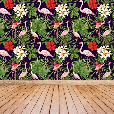 Papel de parede Plantas de flamingos