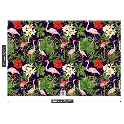 Papel de parede Plantas de flamingos