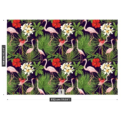 Papel de parede Plantas de flamingos