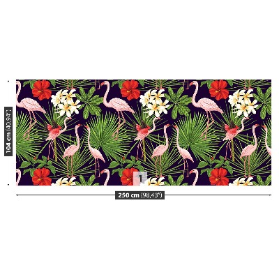 Papel de parede Plantas de flamingos