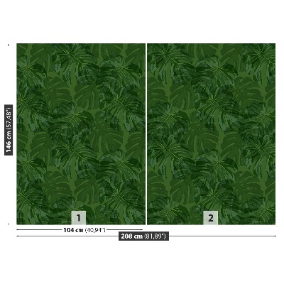 Mural de parede Plantas tropicais