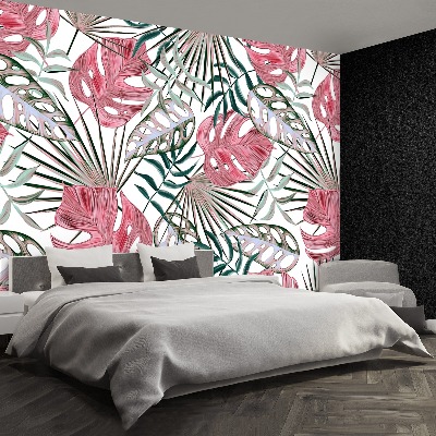 Papel de parede Folhas tropicais