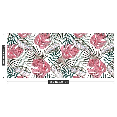 Papel de parede Folhas tropicais