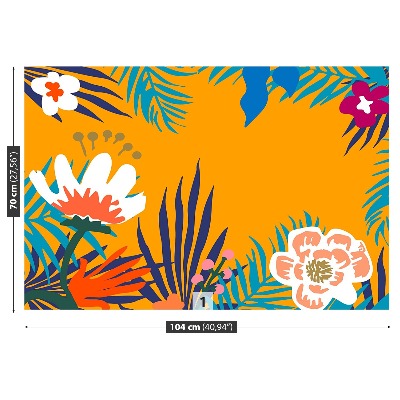 Mural de parede Ilustração floral