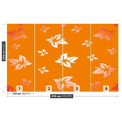 Papel de parede Padrão floral