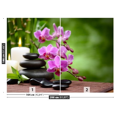 Mural de parede Pedras de basalto