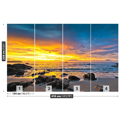 Mural de parede Pôr do sol