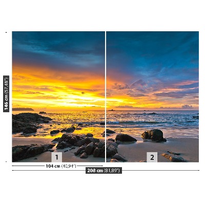 Mural de parede Pôr do sol