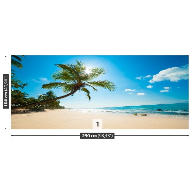 Mural de parede Praia tropical