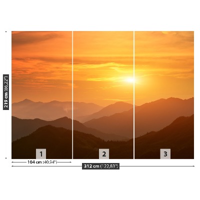 Mural de parede Nascer do sol