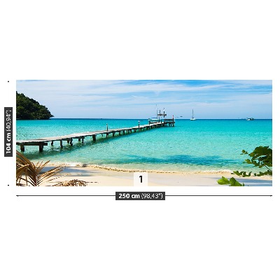 Papel de parede Mar azul