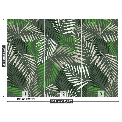 Mural de parede Samambaia