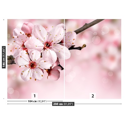 Mural de parede Flor rosa