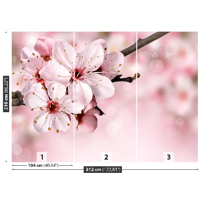 Mural de parede Flor rosa