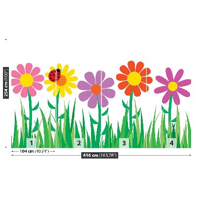 Papel de parede Flores