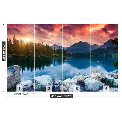 Mural de parede Lago de montanha