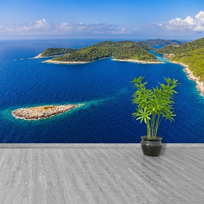 Mural de parede A ilha da Croácia