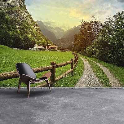 Mural de parede Alpes Suíços