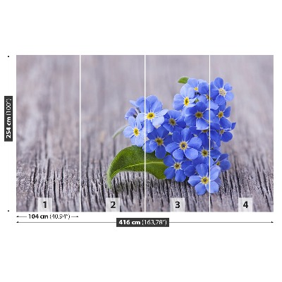 Mural de parede Miosótis