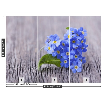 Mural de parede Miosótis