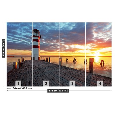 Mural de parede Lago do Farol