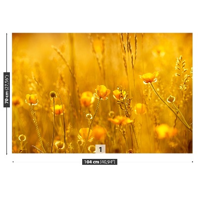 Mural de parede Flores do Prado