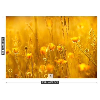 Mural de parede Flores do Prado