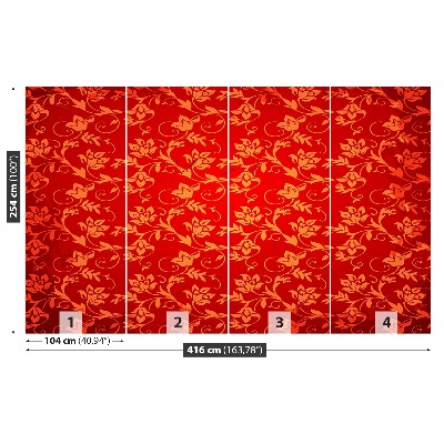 Papel de parede Padrão floral