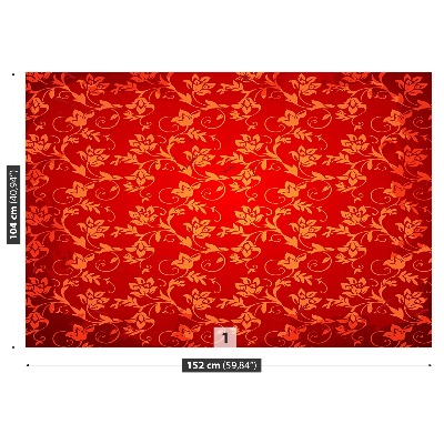 Papel de parede Padrão floral