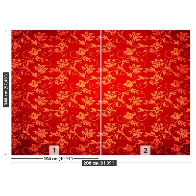 Papel de parede Padrão floral