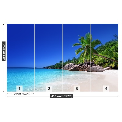 Papel de parede Praia das Seychelles