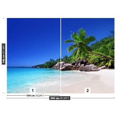 Papel de parede Praia das Seychelles