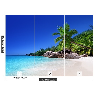 Papel de parede Praia das Seychelles