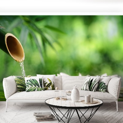 Mural de parede Fonte de bambu