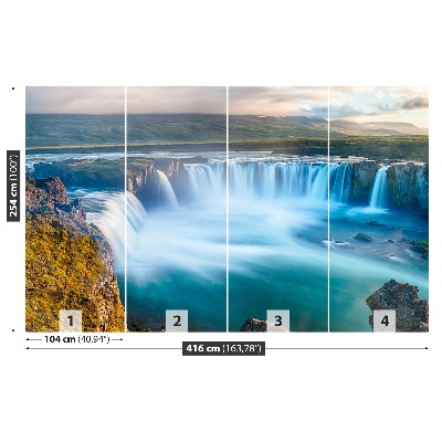 Mural de parede Cachoeira da Islândia