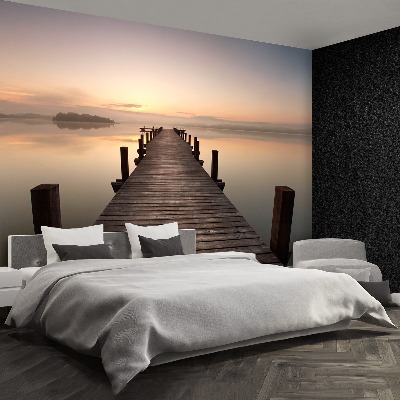 Papel de parede Píer do lago