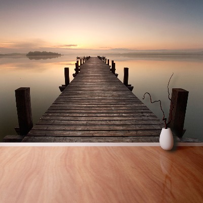Papel de parede Píer do lago