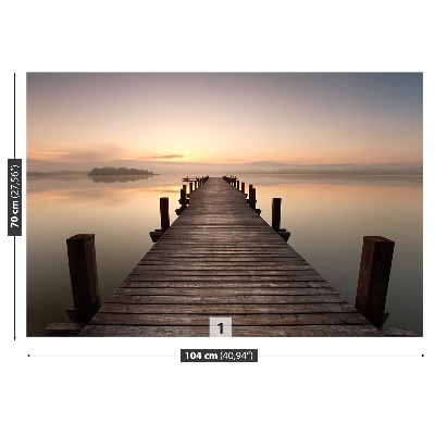 Papel de parede Píer do lago