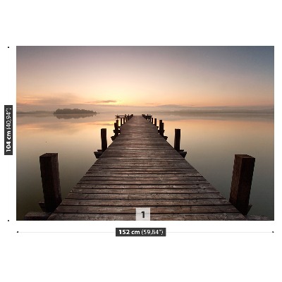 Papel de parede Píer do lago