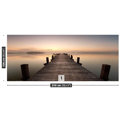 Papel de parede Píer do lago