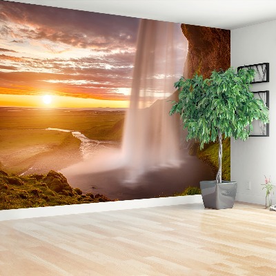 Papel de parede Cachoeira da Islândia