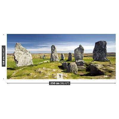 Mural de parede Círculo de pedras