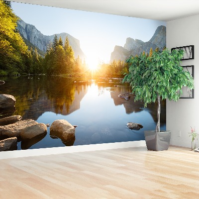 Mural de parede Nascer do sol no vale