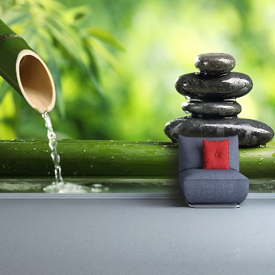 Mural de parede Fonte de bambu