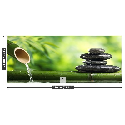 Mural de parede Fonte de bambu