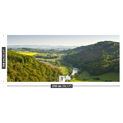 Papel de parede Rio sinuoso